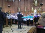 Historicky prvn koncert sboru v naem kostele se vydail