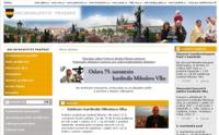 Oficiální stránky Arcibiskupství pražského