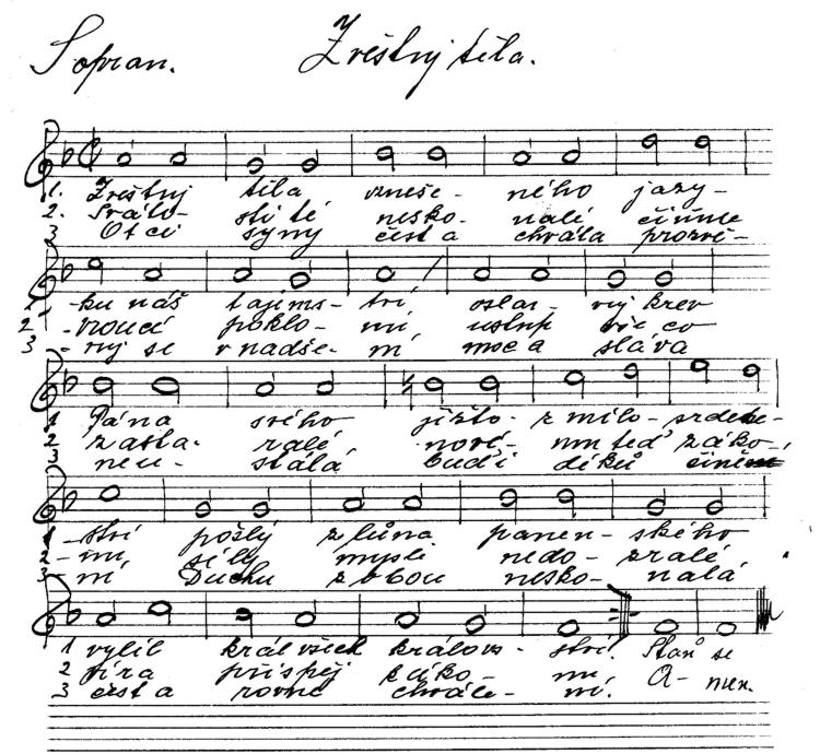 Vojtěch Smolík: Pange lingua – soprán